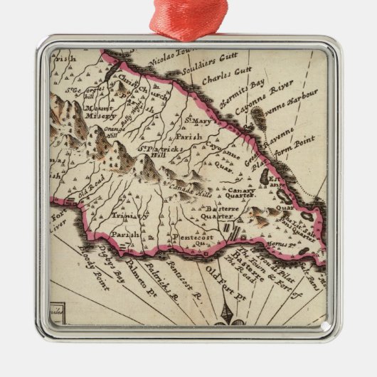 St. Christophers Metalen Ornament (Voorkant)