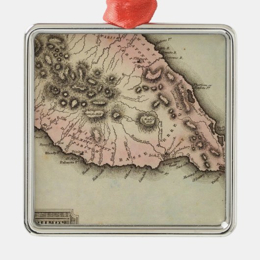 St Christophers Metalen Ornament (Voorkant)