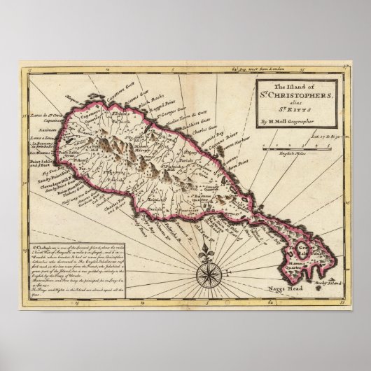 St. Christophers Poster (Voorkant)