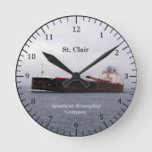 St. Clair-klok Ronde Klok (Voorkant)