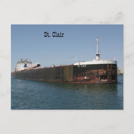 St. Clair-postkaart Briefkaart (Voorkant)