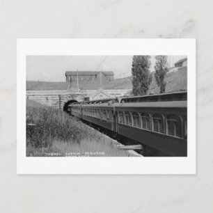 St. Clair Riviertunnel - Vintage Louis Pesha Briefkaart