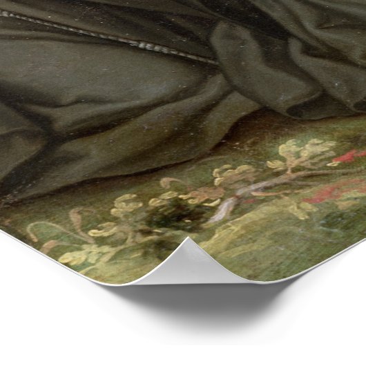 St. Claire met haar zuster, Agnes en Nuns Poster (Hoek)