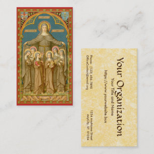 St. Clara van Assisi (SAU 027) Standaard Visitekaartje