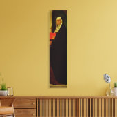 St. Clare, c.1485-90 (tempera op paneel) Canvas Afdruk (Insitu (Woonkamer))