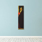 St. Clare, c.1485-90 (tempera op paneel) Canvas Afdruk (Insitu (Houten vloer))