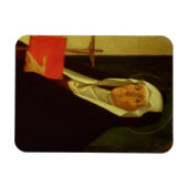 St. Clare, c.1485-90 (tempera op paneel) Magneet (Horizontaal)