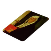 St. Clare, c.1485-90 (tempera op paneel) Magneet (Linkerzijde)