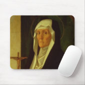 St. Clare, c.1485-90 (tempera op paneel) Muismat (Met muis)