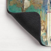 St. Clare Embraces het lichaam van St. Francis Muismat (Hoek)