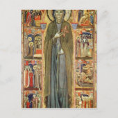 St. Clare met Scenes uit haar leven Briefkaart (Voorkant)