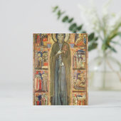 St. Clare met Scenes uit haar leven Briefkaart (Staand voorkant)