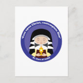 St. Clare of Assisi Briefkaart (Voorkant)