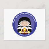 St. Clare of Assisi Briefkaart (Voorkant)