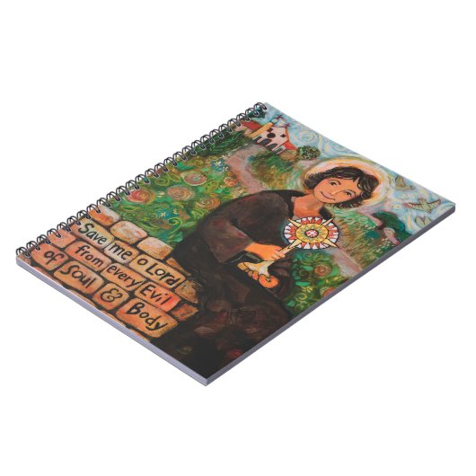 St. Clare of Assisi-laptop Notitieboek (Linkerzijde)