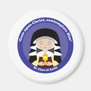 St. Clare of Assisi Magneet