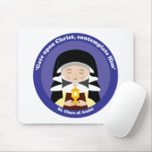 St. Clare of Assisi Muismat (Met muis)