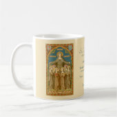 St. Clare of Assisi & Nuns (SAU27) Coffee Mok 2.2a (Links)