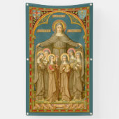 St. Clare of Assisi & Nuns (SAU 027) Banner 1 (Verticaal)