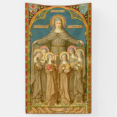 St. Clare of Assisi & Nuns (SAU 027) Banner 2 (Verticaal)