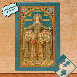 St. Clare of Assisi & Nuns (SAU 027) Legpuzzel