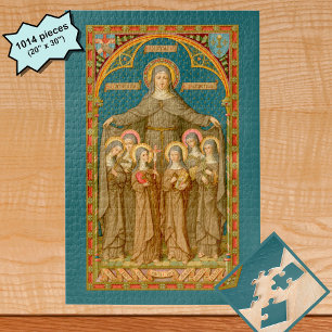 St. Clare of Assisi & Nuns (SAU 027) Legpuzzel
