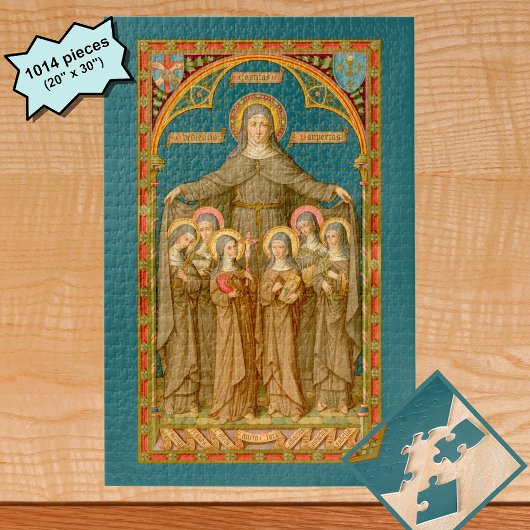 St. Clare of Assisi & Nuns (SAU 027) Legpuzzel