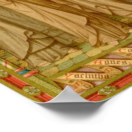 St. Clare of Assisi & Nuns (SAU 27) Poster (Hoek)