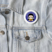 St. Clare of Assisi Ronde Button 5,7 Cm (In situ)