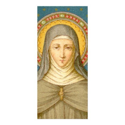 St. Clare of Assisi (SAU 027) Blank Rack Card 1 Reclamekaart (Voorkant)