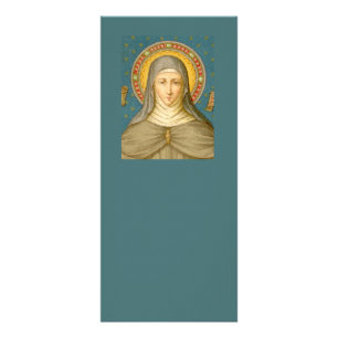 St. Clare of Assisi (SAU 027) Blank Rack Card 2 Reclamekaart
