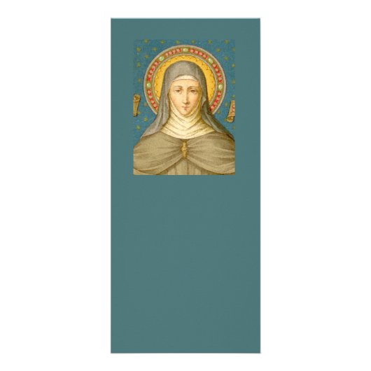 St. Clare of Assisi (SAU 027) Blank Rack Card 2 Reclamekaart (Voorkant)