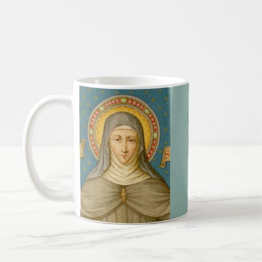 St. Clare of Assisi (SAU 027) Coffee Mok 1.2b (Links)