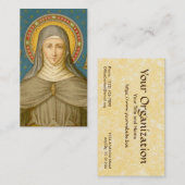 St. Clare of Assisi (SAU 027) FB Standard Visitekaartje (Voorkant / Achterkant)