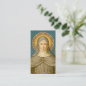 St. Clare of Assisi (SAU 027) FB Standard Visitekaartje (Staand voorkant)