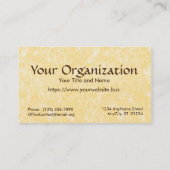 St. Clare of Assisi (SAU 027) FB Standard Visitekaartje (Achterkant)