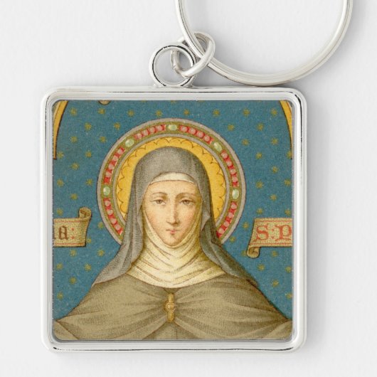St. Clare of Assisi (SAU 027) Sleutelhanger (Voorkant)