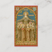 St. Clare of Assisi (SAU 027) Standard Visitekaartje (Voorkant)