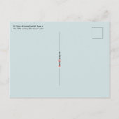 St. Clare of Assisi (SAU 027a) Briefkaart (Achterkant)