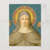 St. Clare of Assisi (SAU 027a) Briefkaart (Voorkant)