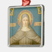 St. Clare of Assisi (SAU 27) Metalen Ornament (Links)