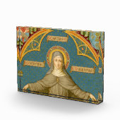 St. Clare of Assisi & Scrolls of Vows (SAU 027) Fotoblokken (Rechts)