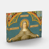 St. Clare of Assisi & Scrolls of Vows (SAU 027) Fotoblokken (Links)