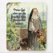 St. Clare of Assisi Watering Flowers (M 065; Citaa Muismat (Voorkant)