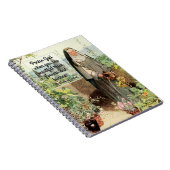 St. Clare of Assisi Watering Flowers (M 065; Citaa Notitieboek (Rechterzijde)