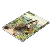 St. Clare of Assisi Watering Flowers (M 065) Notitieboek (Linkerzijde)