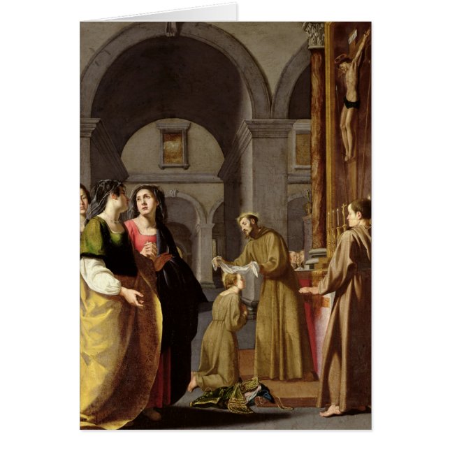 St. Clare Receive the Veil from St. Francis (Voorkant)