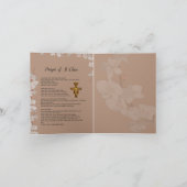 St. Clare van Assisi Nota Kaart (Binnen)