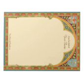 St. Clare's Trefoil Arch (SAU 27) 8,5 x11 inch Notitieblok (Voorkant)