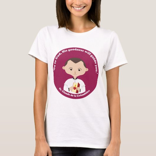 St. Claude La Colombiere T-shirt (Voorkant)